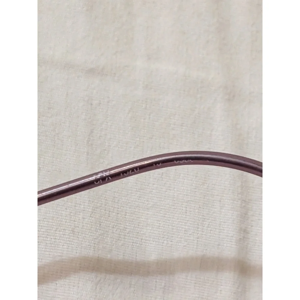 Silhouette Purple Rimless Eyeglasses Frames SPX 1520 10 6055 - 135 mm
